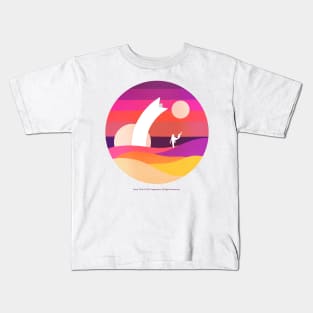 Minimalist Arrakis, Neon Kids T-Shirt